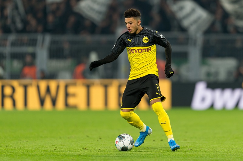 Jadon Sancho phát triển vượt bậc về kỹ năng chơi bóng tại Dortmund.