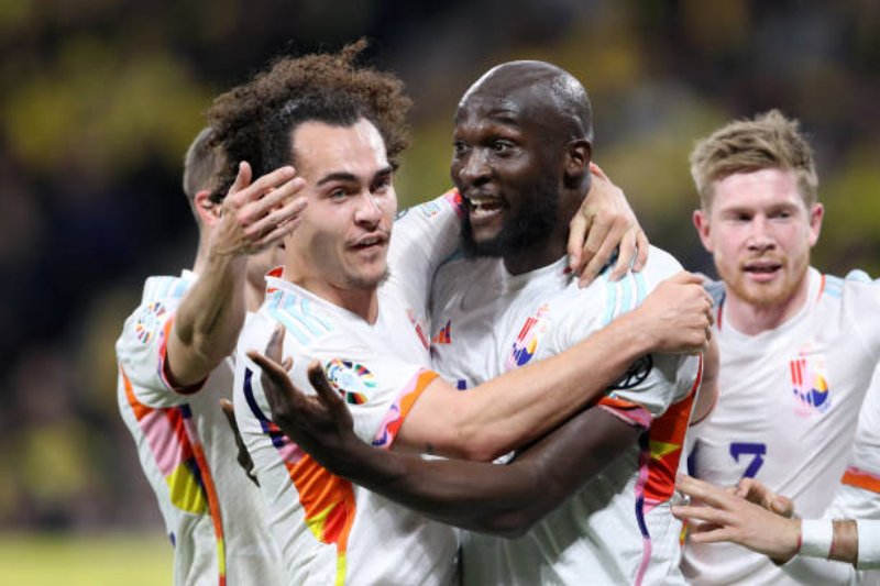 Tuyển Bỉ đã giành vé tham dự vòng chung kết Euro 2024