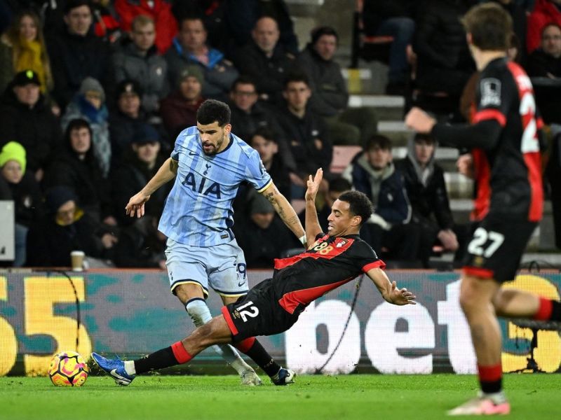 Lịch sử đối đầu Tottenham vs Bournemouth - 21h ngày 30/8