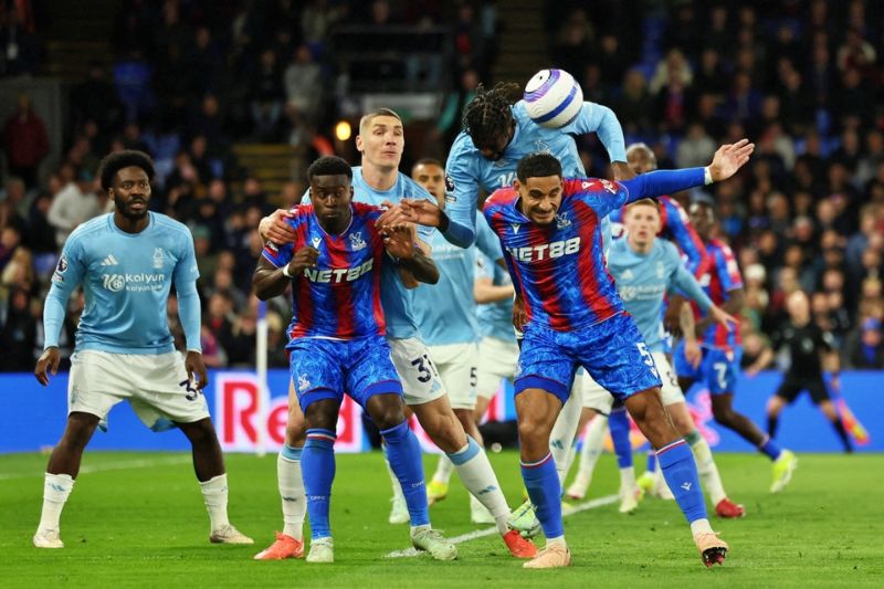 Crystal Palace vs Nottingham vòng 2 giải Ngoại hạng Anh